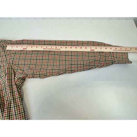 Daniel Cremieux Shirt Mens Large Signature Collection Button‎ Plaid Long Sleeve - Picture 7 of 11